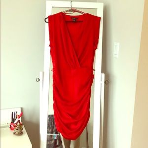 Red Dress by MANGO /MNG